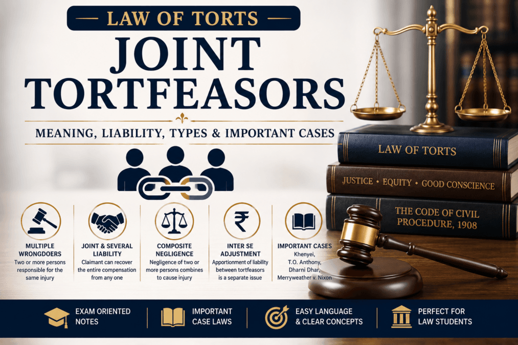 Joint-Tortfeasors in Tort Law