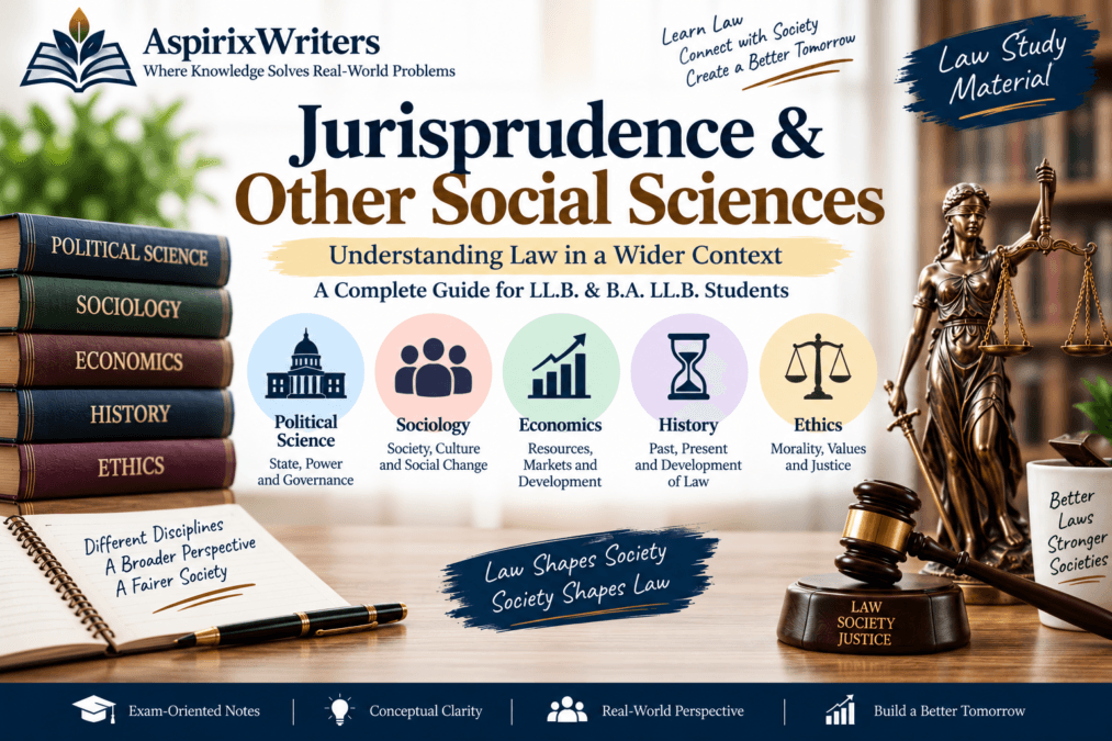 Jurisprudence and Other Social Sciences – LL.B. and B.A. LL.B. Notes