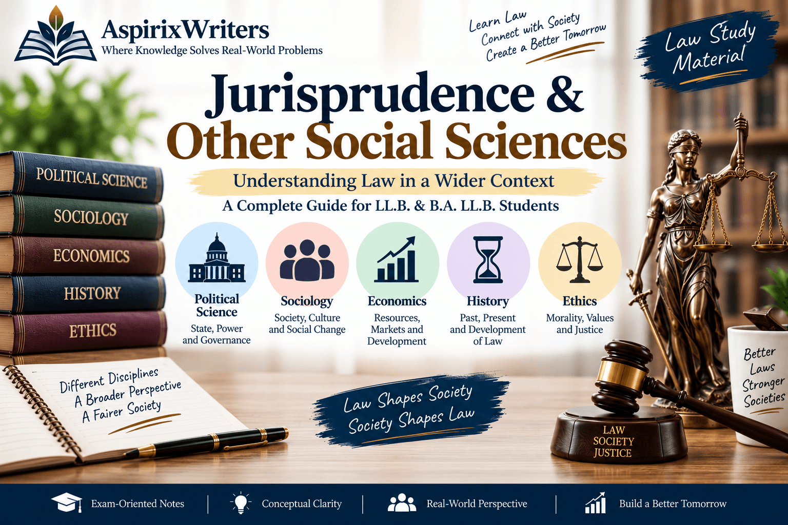 Jurisprudence and Other Social Sciences – LL.B. and B.A. LL.B. Notes