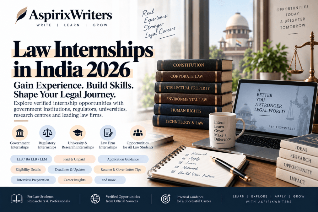 Law Internships in india 2026