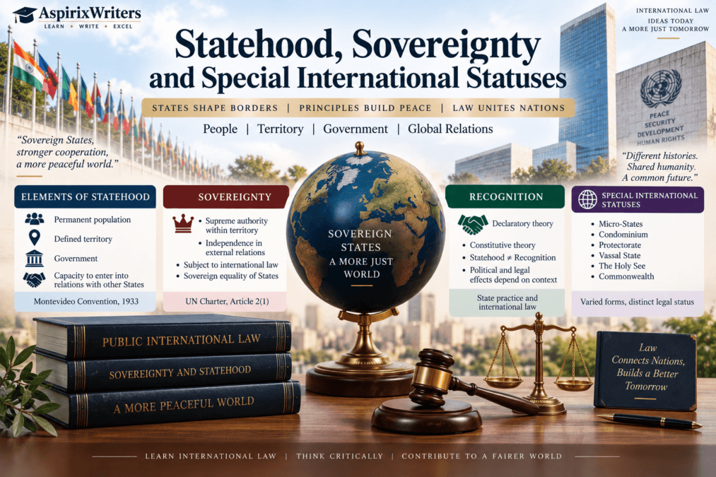 Statehood and Sovereignty in International Law